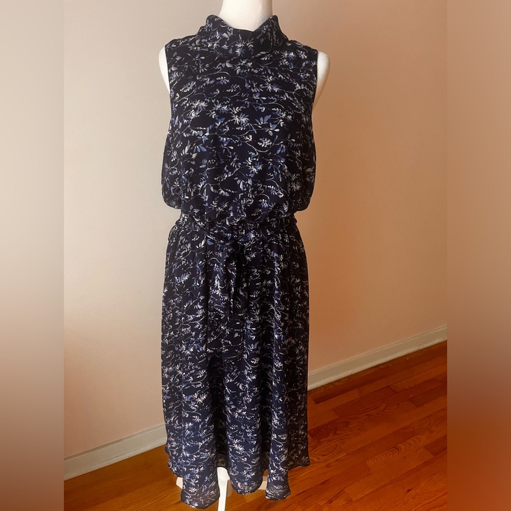 Harper Rose long sleeveless blue dress 12